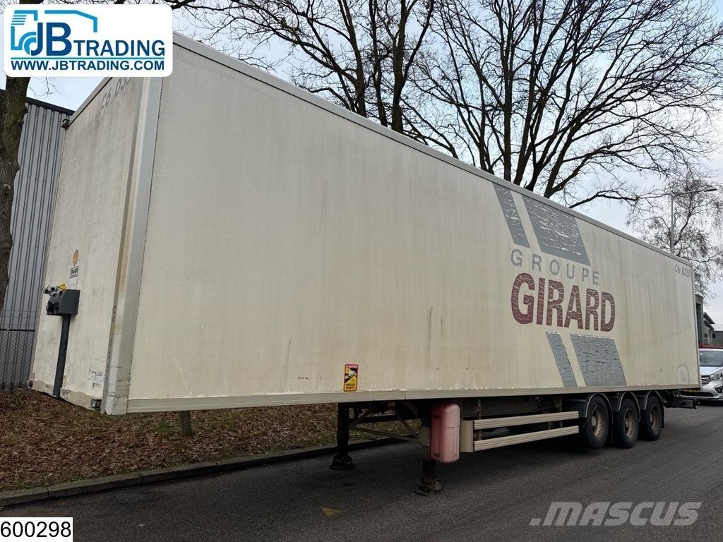 Samro gesloten bak Semi-trailer med fast kasse