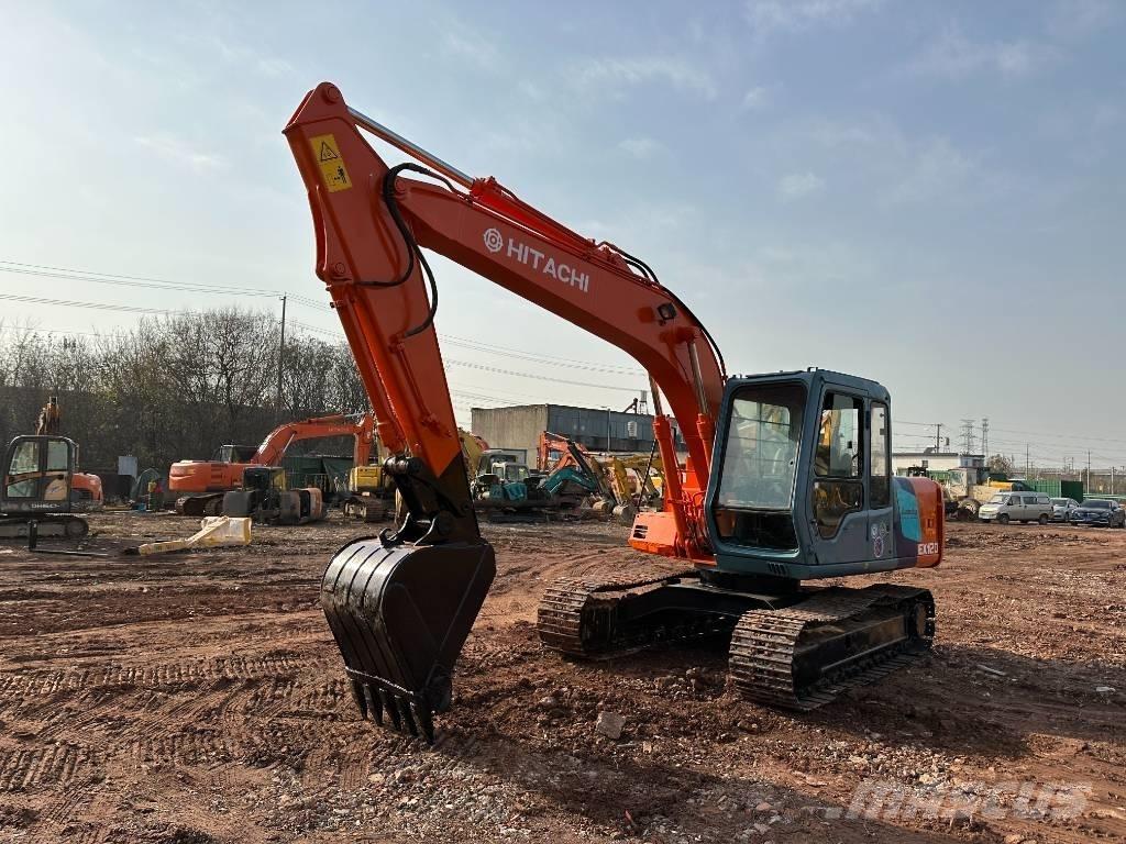 Hitachi EX 120 Gravemaskiner på larvebånd