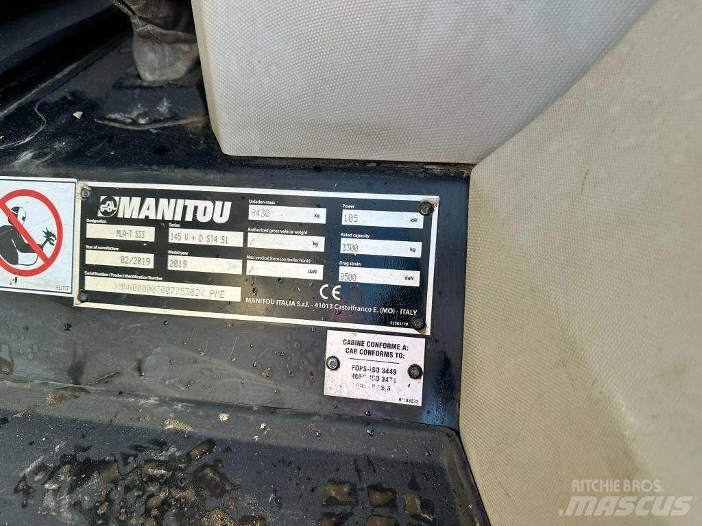 Manitou MLA 533 Teleskoplæssere til landbrug