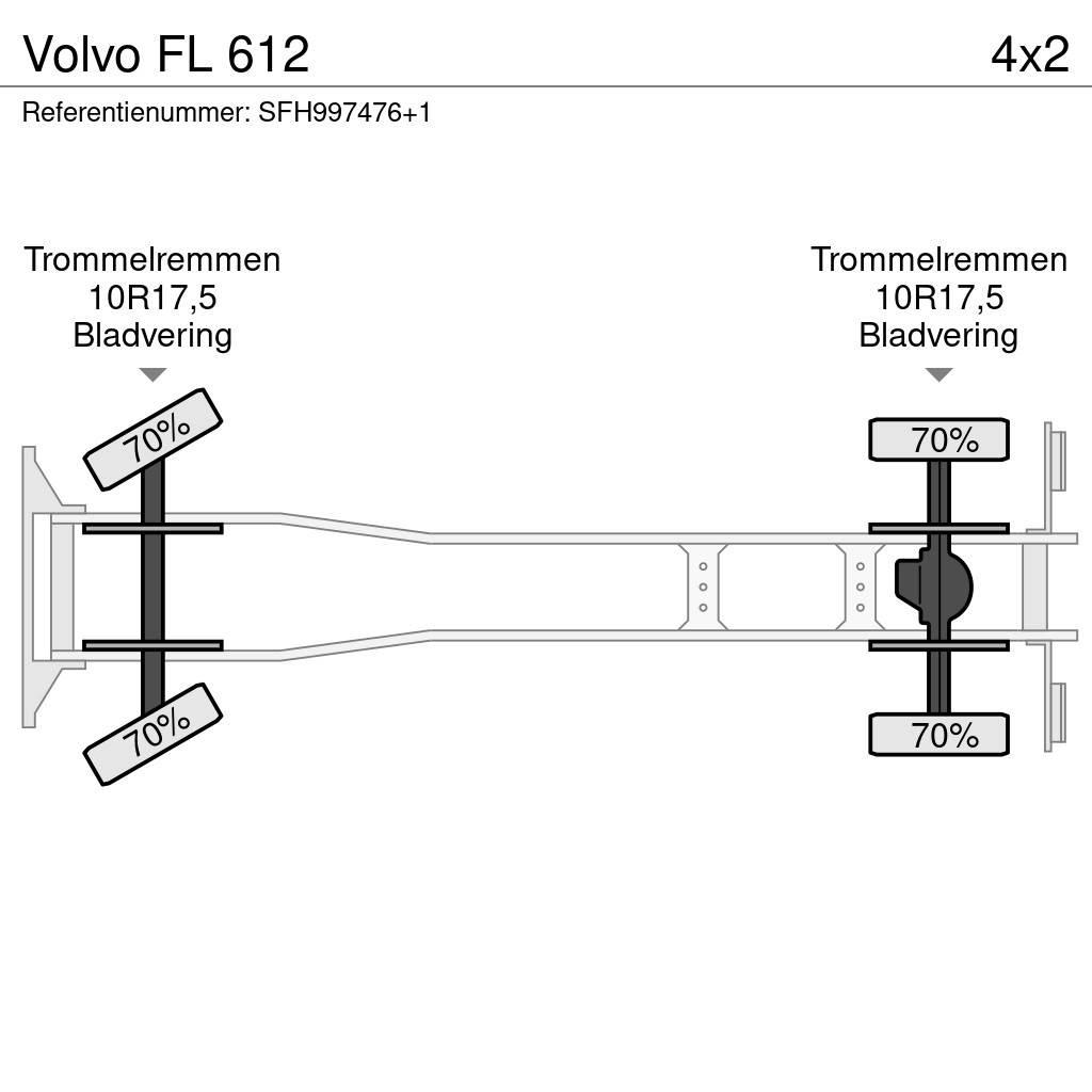 Volvo FL 612 Lastbiler med tip