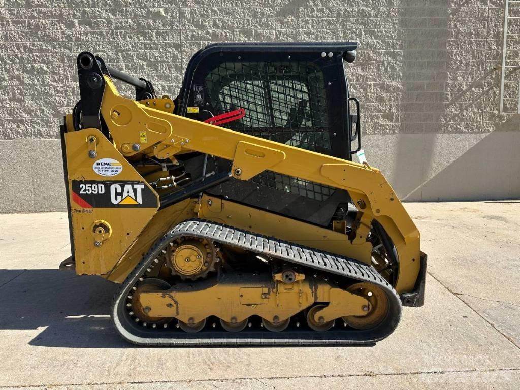 CAT 259D Minilæsser - skridstyret