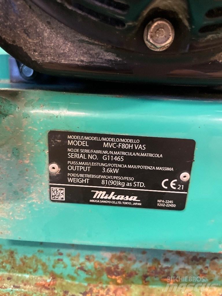 Mikasa MVC F80 Vibratorer