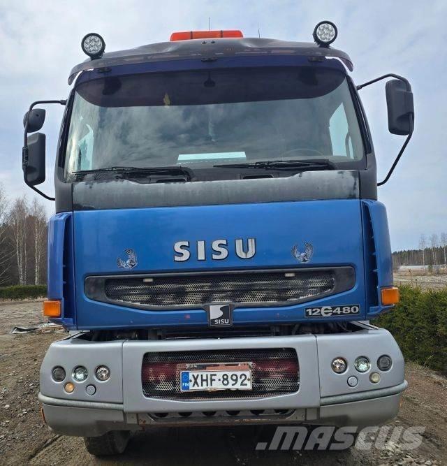 Sisu E12M 8X4 Lastbiler med tip
