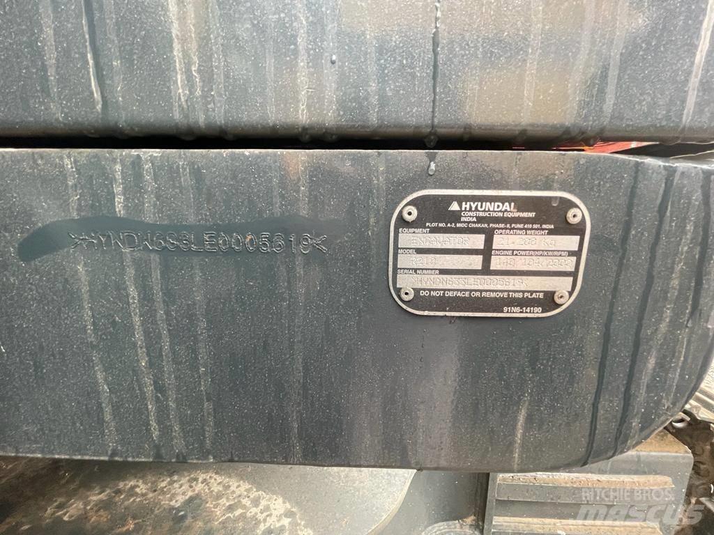 Hyundai R210 Gravemaskiner på larvebånd