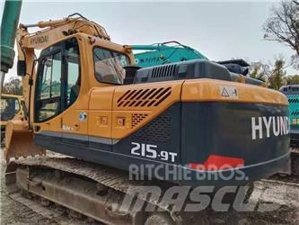 Hyundai R215-9T Gravemaskiner på hjul