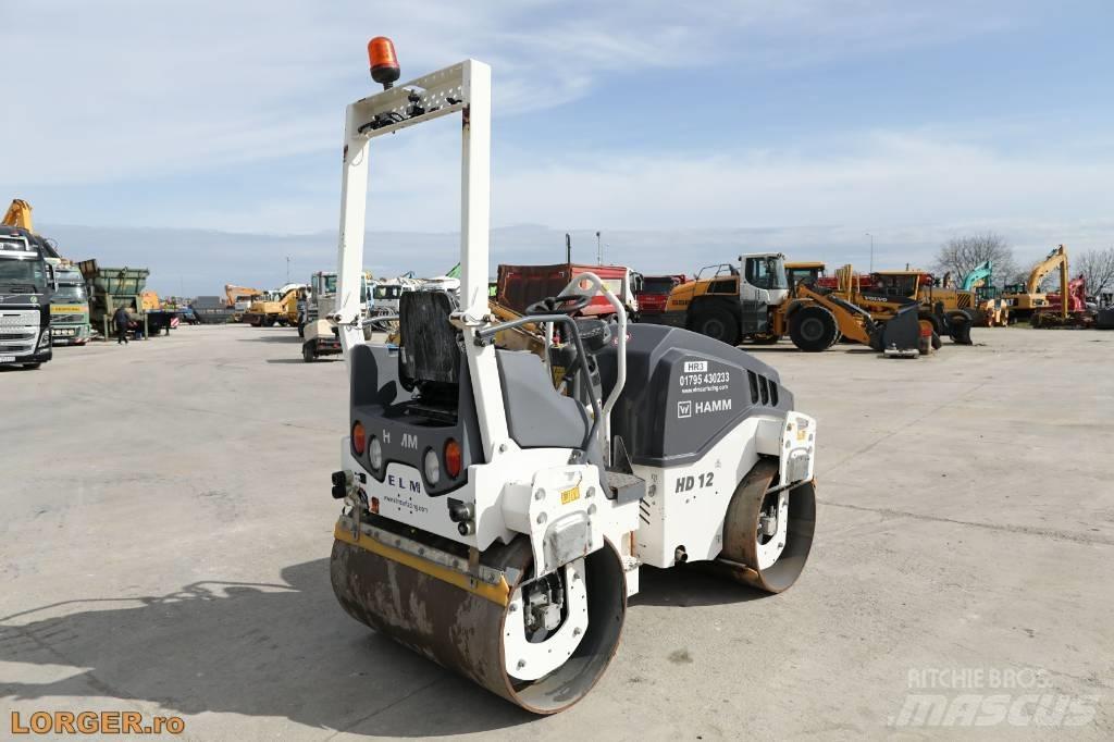Hamm HD 12 VV Tvilling tromle