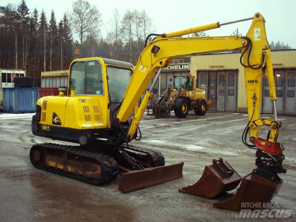 Hyundai Robex 55-7 Minigravemaskiner