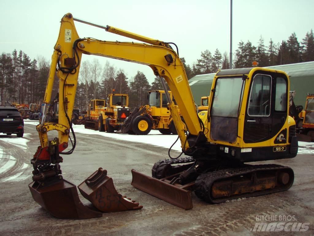 Hyundai Robex 55-7 Minigravemaskiner
