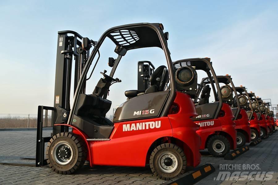 MANITOU MI15G LPG gaffeltrucks