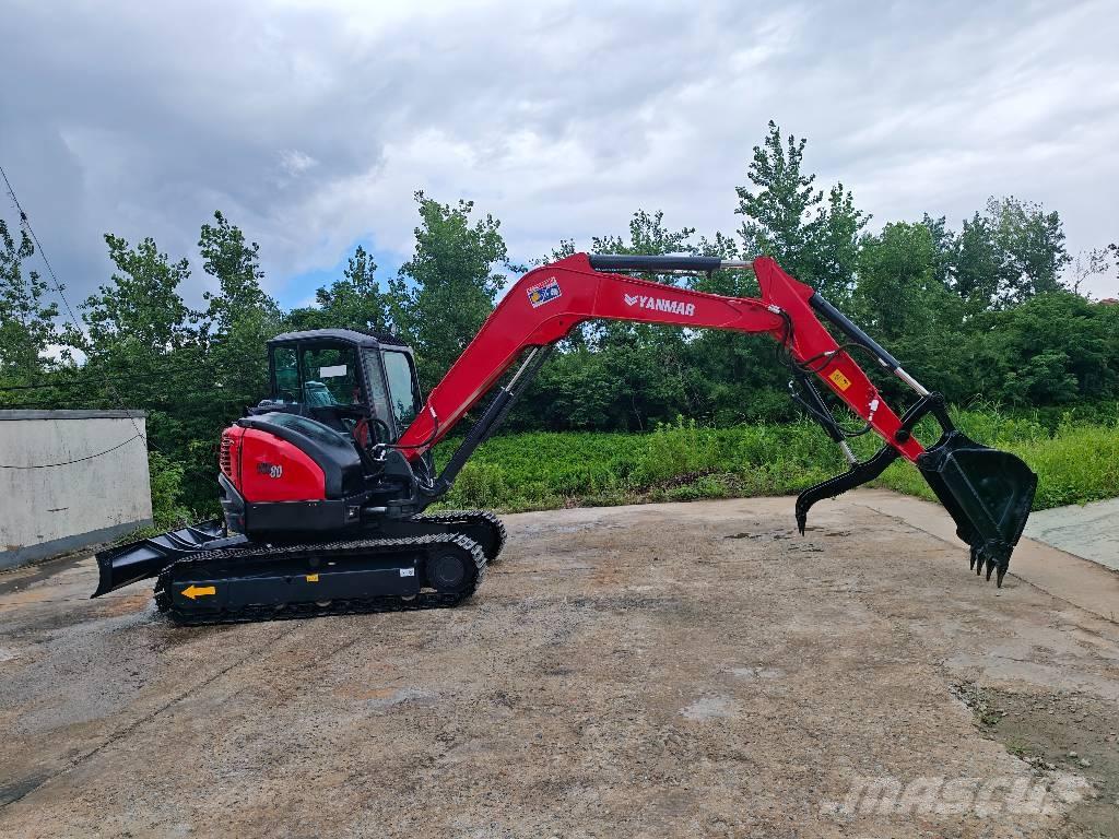 Yanmar Vio 80 Midi-gravemaskiner 7t - 12t
