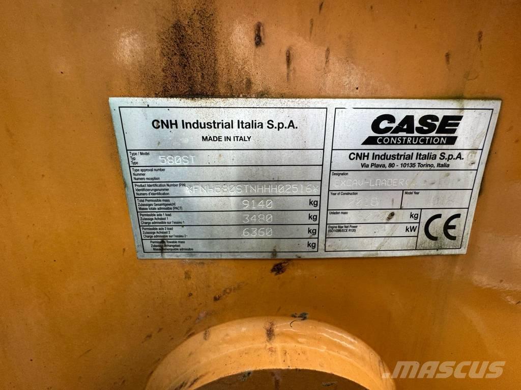CASE 580 ST Rendegravere