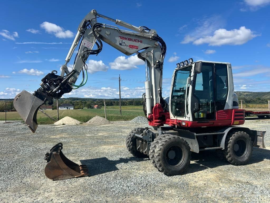 Takeuchi TB 295 W Gravemaskiner på hjul