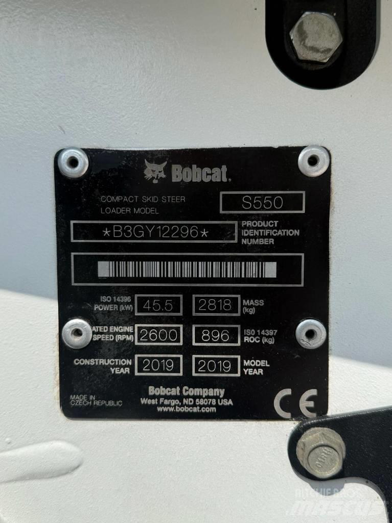 Bobcat S 550 Minilæsser - skridstyret