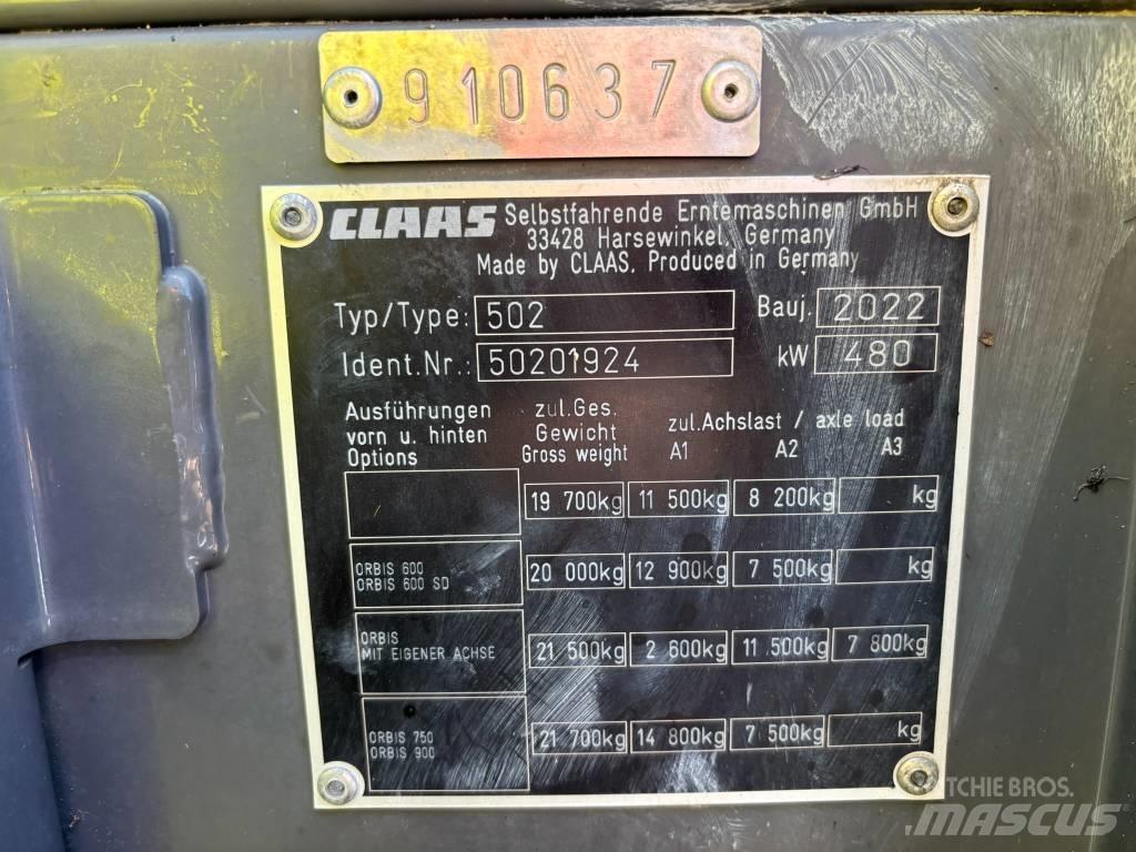 CLAAS Jaguar 960 4WD Finsnittere