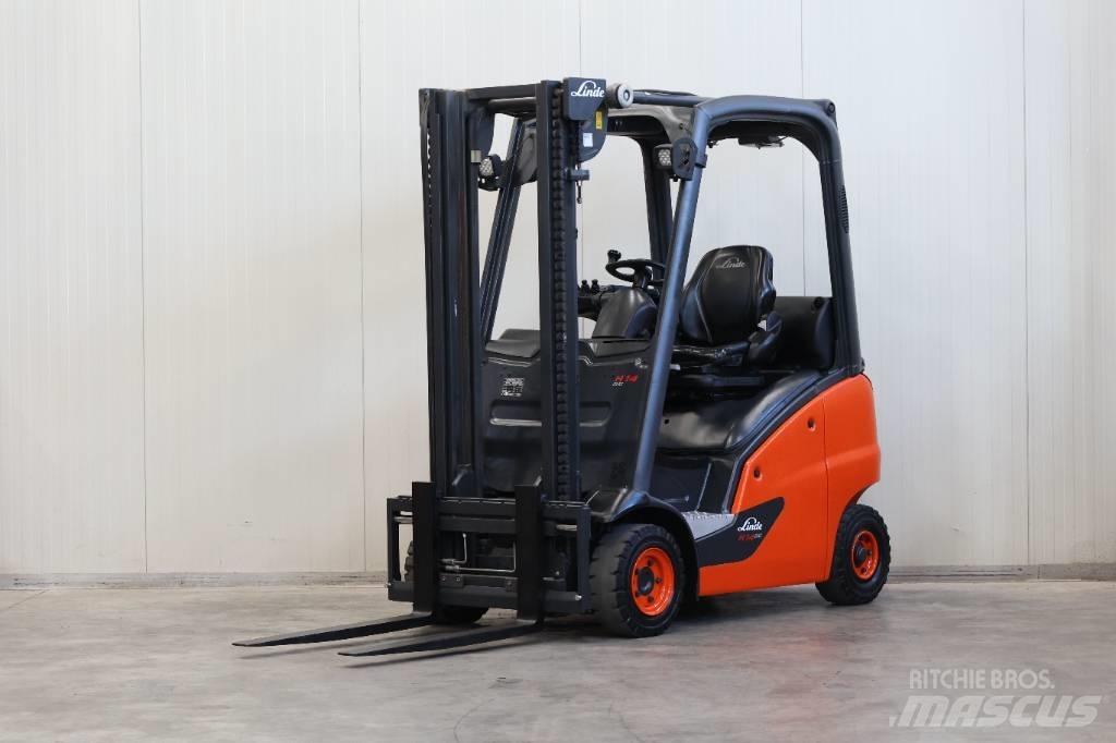 Linde H14T-01 LPG gaffeltrucks