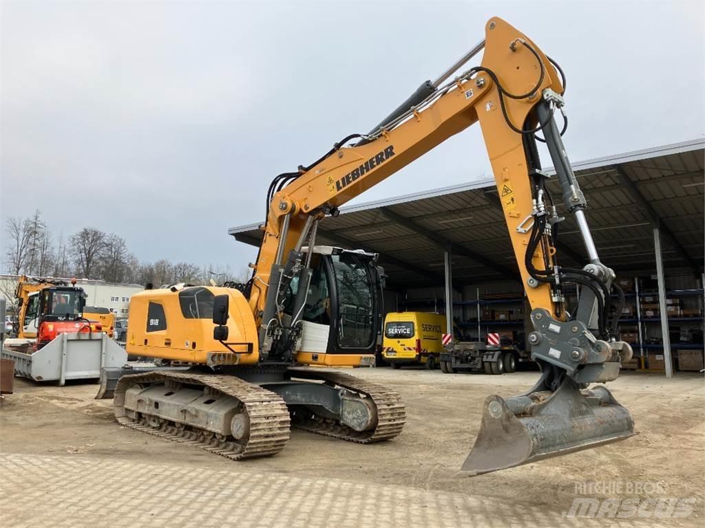 Liebherr R918 Gravemaskiner på larvebånd