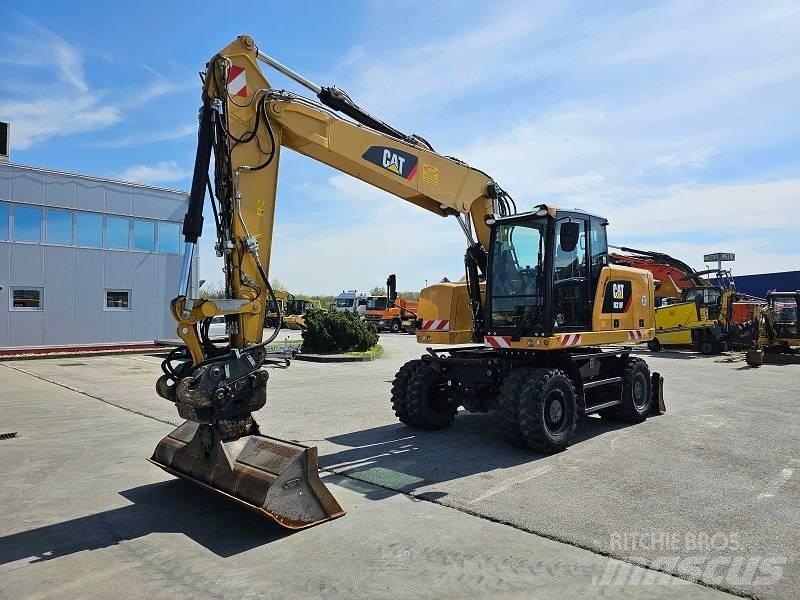CAT M 318 F Gravemaskiner på hjul