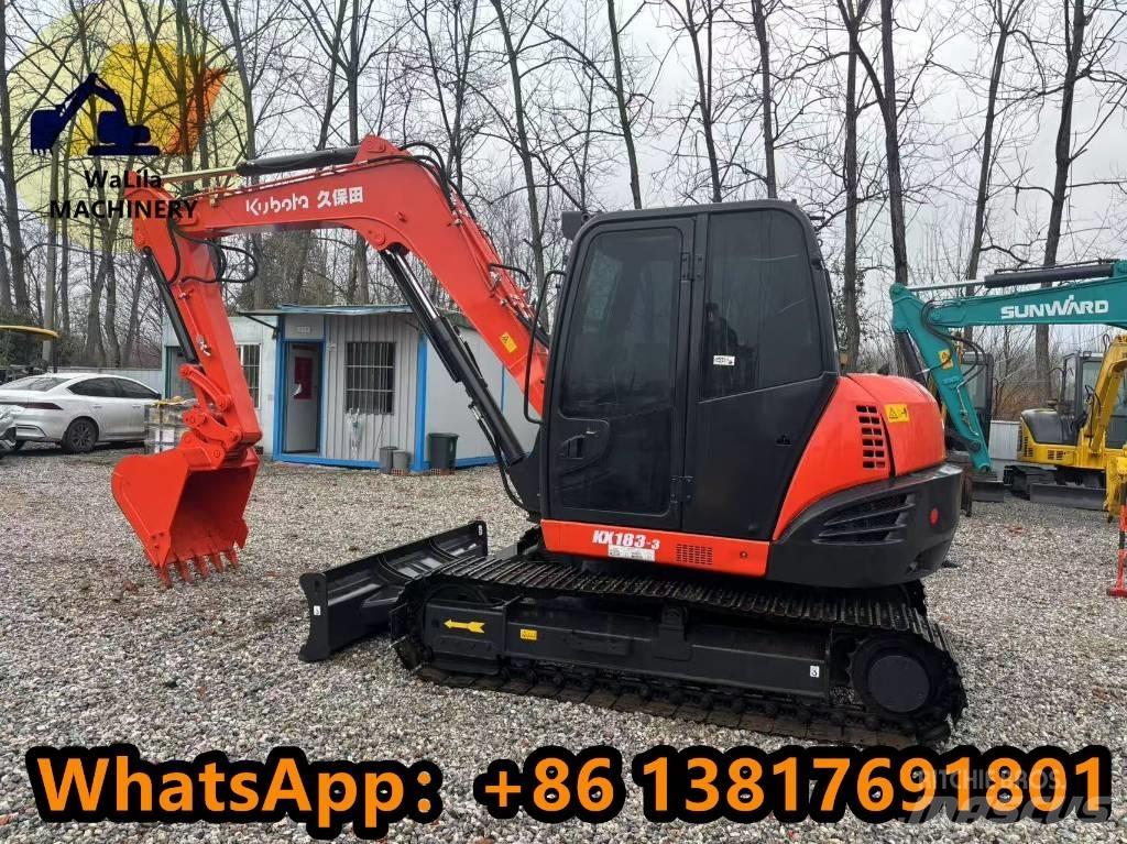 Kubota KX 183 Minigravemaskiner