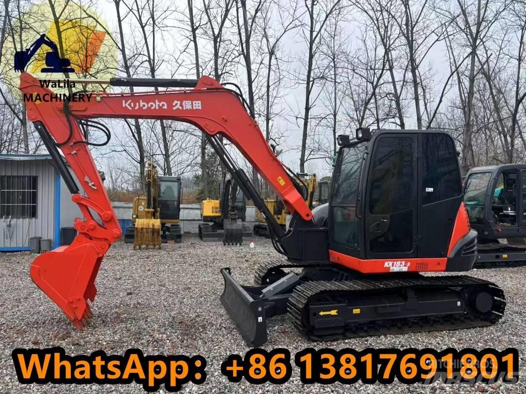 Kubota KX 183 Minigravemaskiner