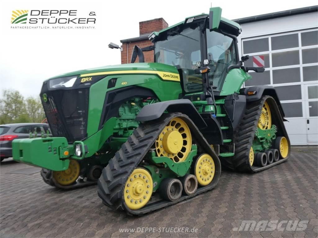 John Deere 8RX 410 Kraner på larvebånd