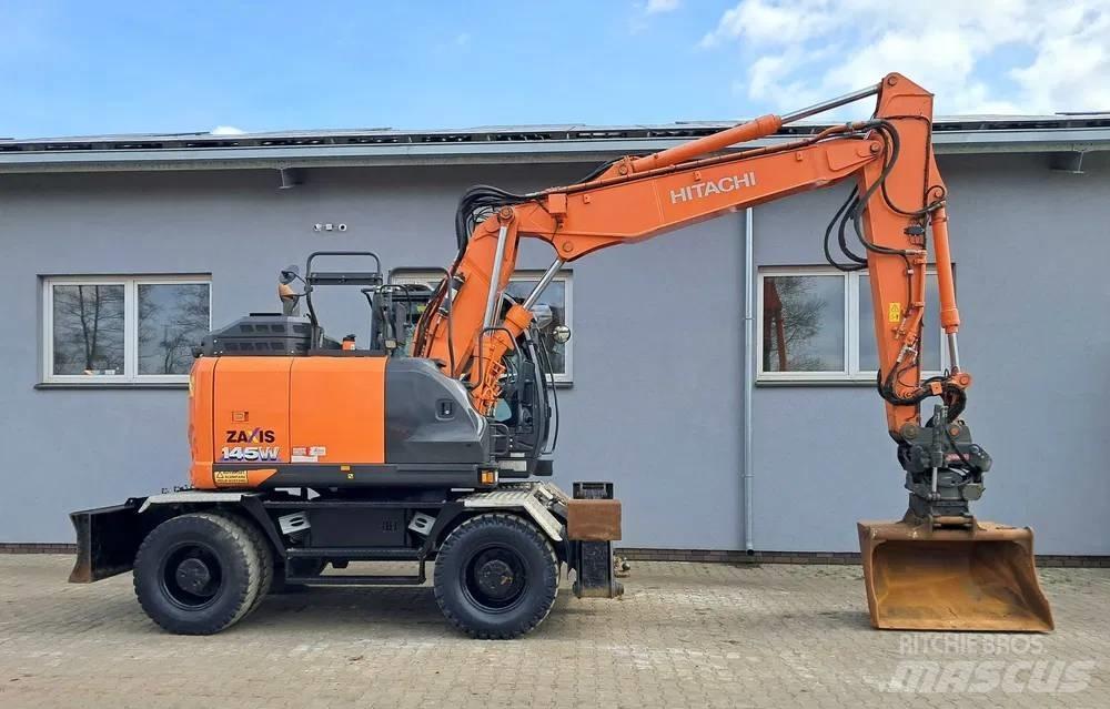 Hitachi ZX 145 W-6 Gravemaskiner på hjul