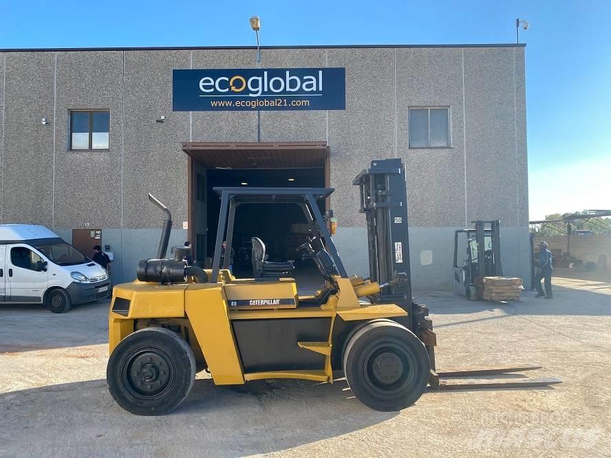 CAT DP 80 Diesel gaffeltrucks