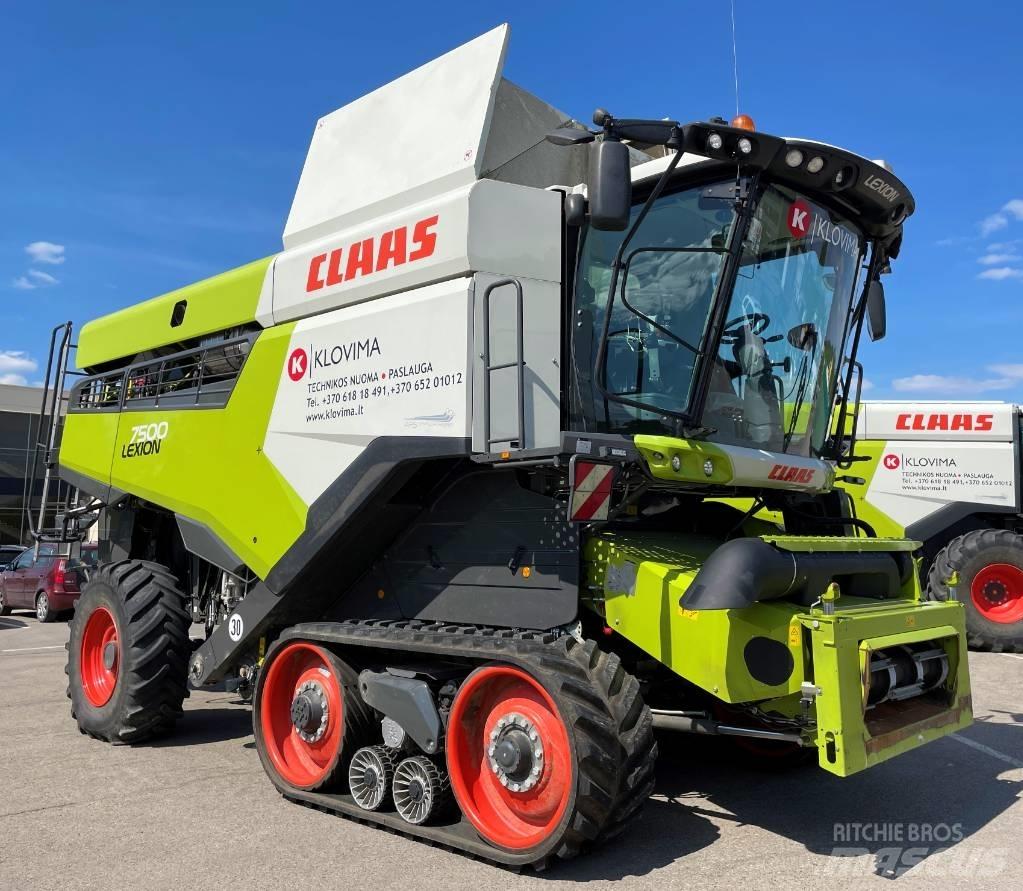 CLAAS Lexion 7500 TT Mejetærskere