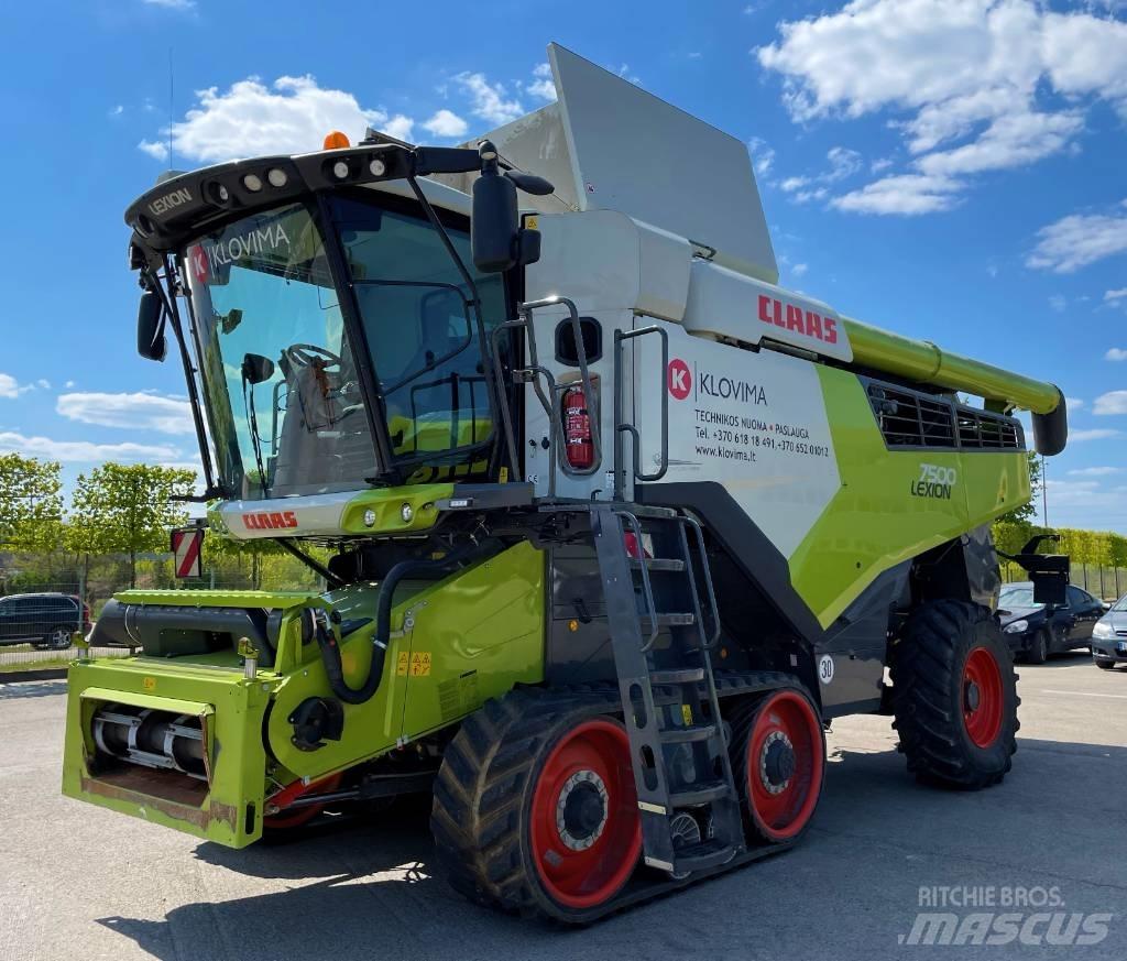 CLAAS Lexion 7500 TT Mejetærskere