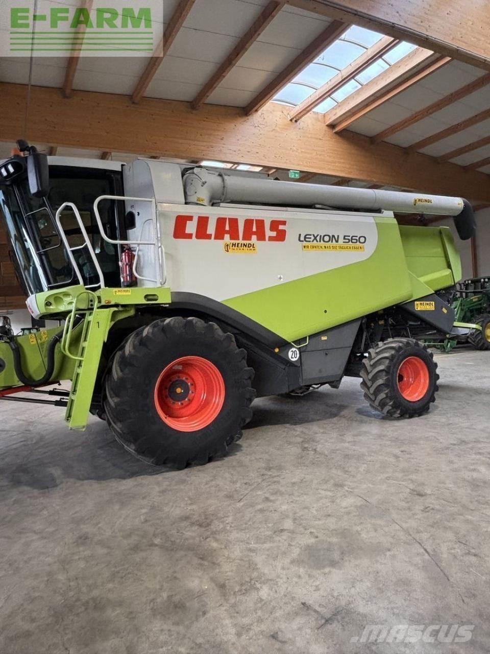 CLAAS lexion 560 Mejetærskere