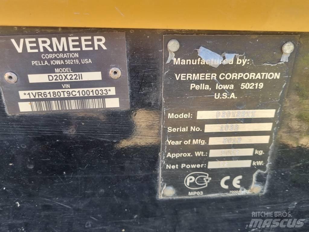 Vermeer D20x22II Horisontal retningsbestemt boreudstyr