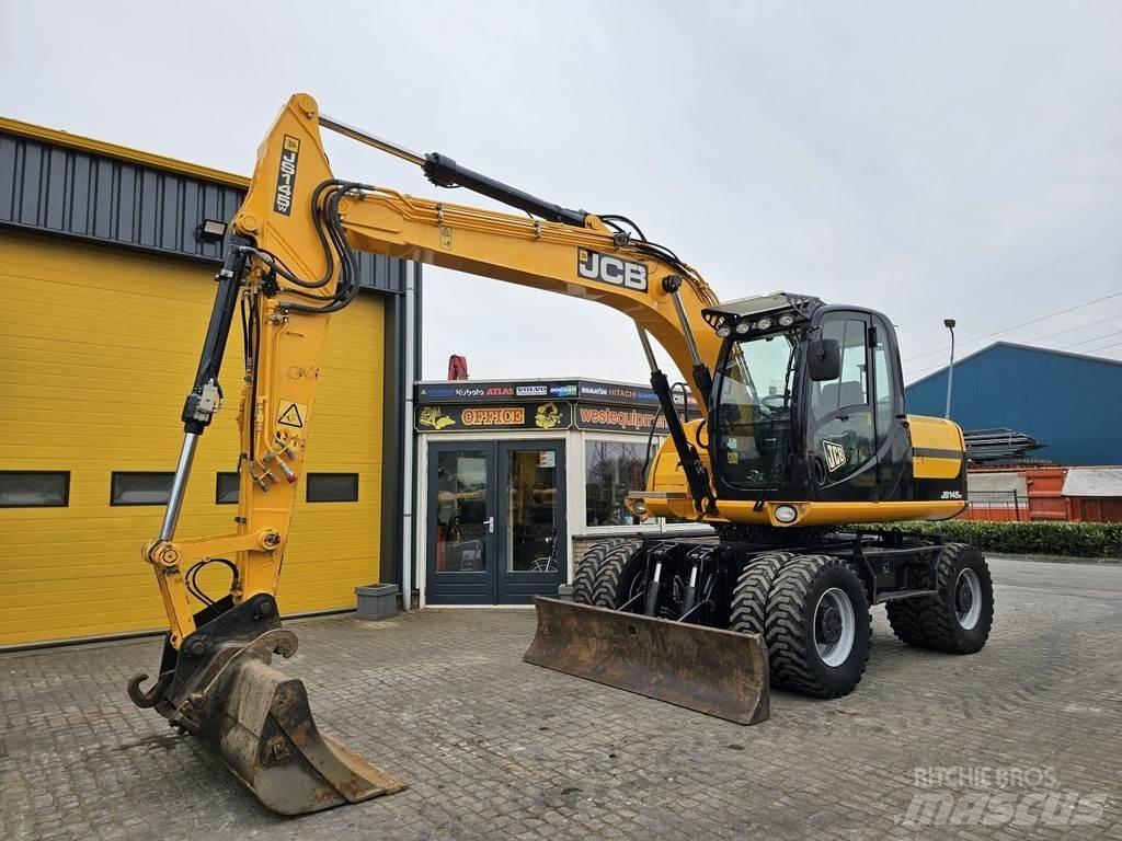 JCB JS145W Gravemaskiner på hjul