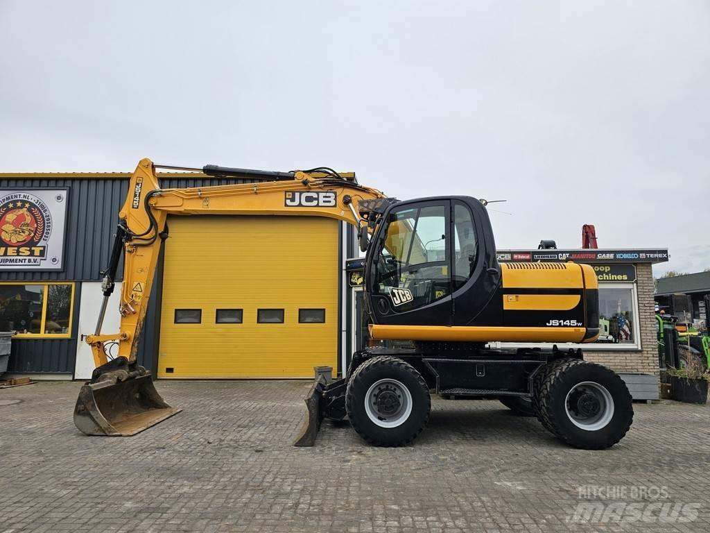 JCB JS145W Gravemaskiner på hjul