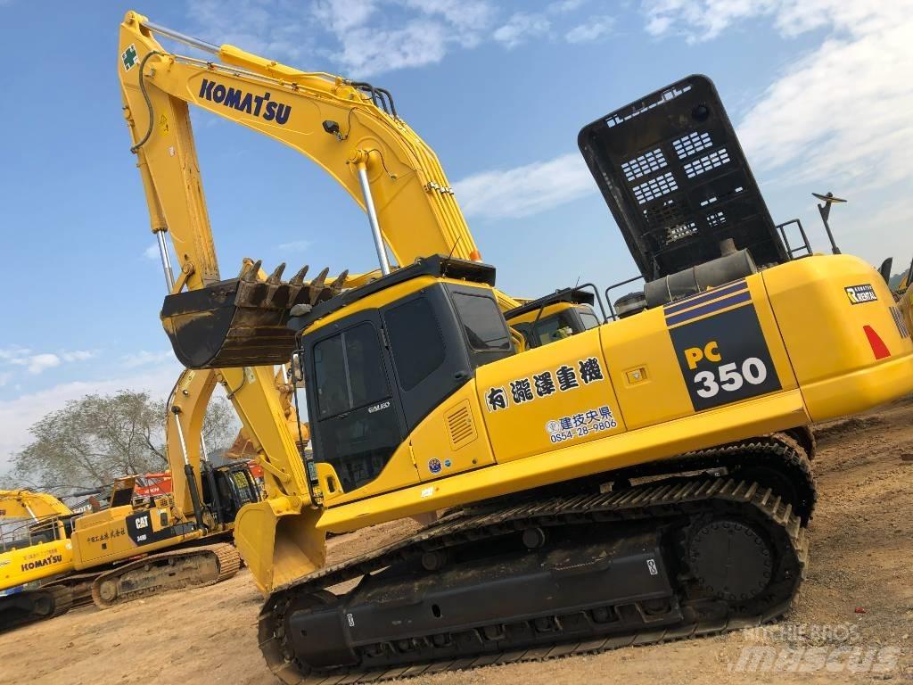 Komatsu 350 Gravemaskiner på larvebånd