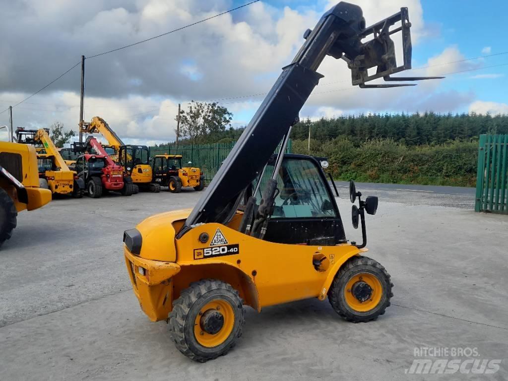 JCB 520-40 Teleskoplæssere til landbrug
