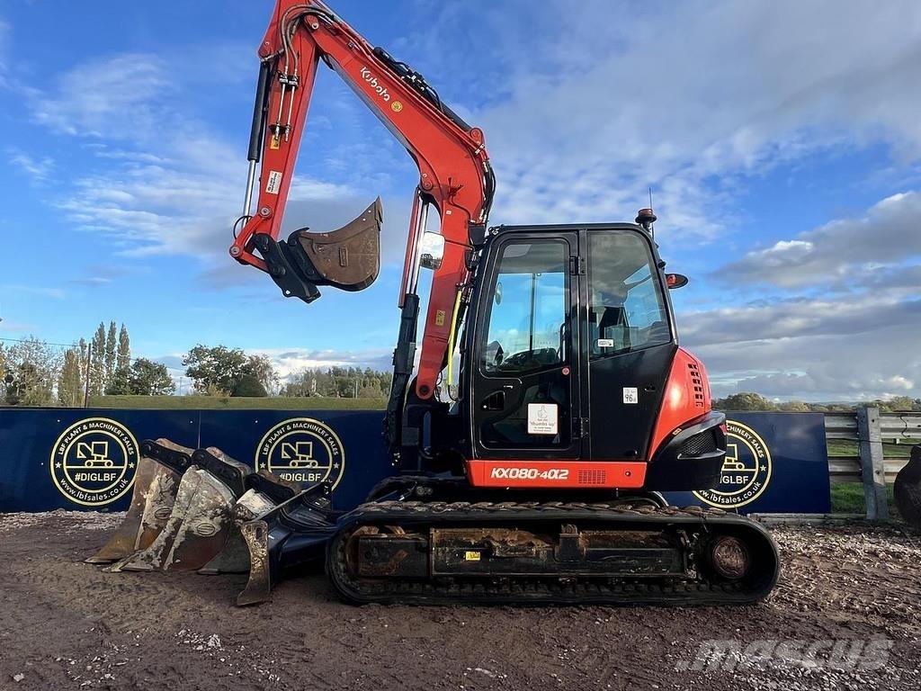 Kubota KX080-4a2 Special gravemaskiner