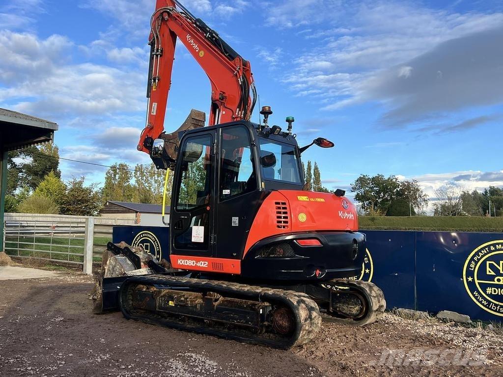 Kubota KX080-4a2 Special gravemaskiner