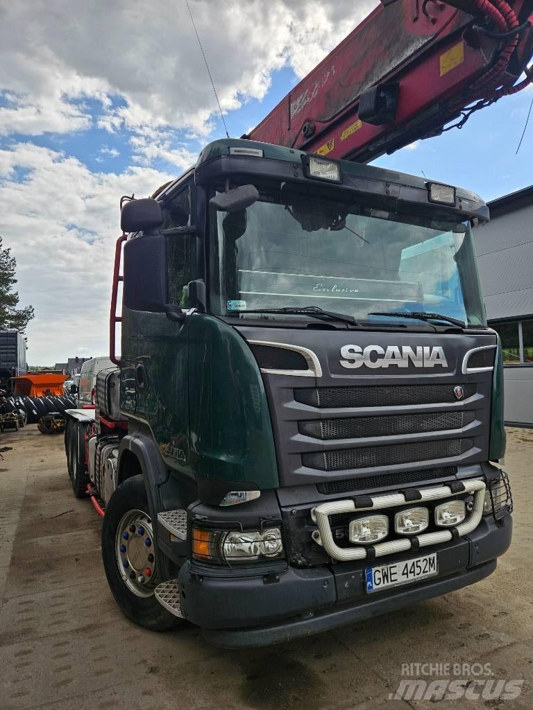 Scania R 560 Tømmertransport
