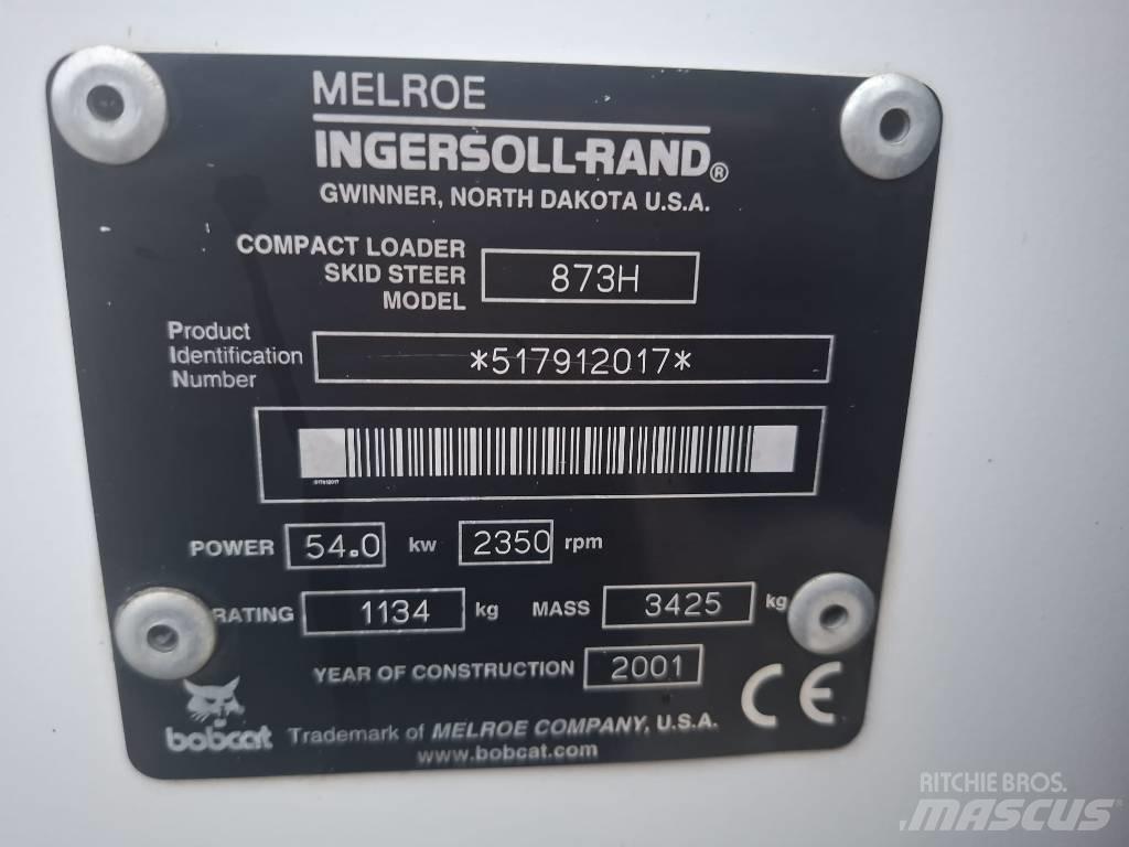 Bobcat 873H Minilæsser - skridstyret