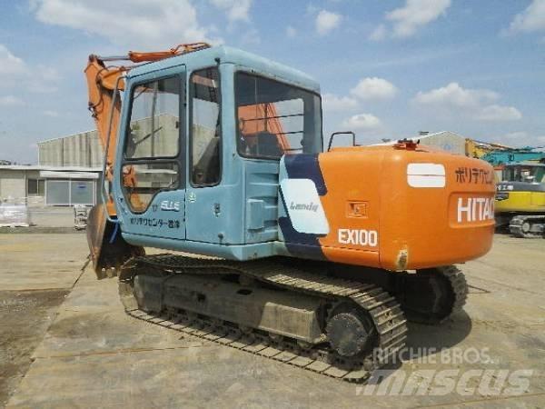 Hitachi EX100-3 Gravemaskiner på larvebånd