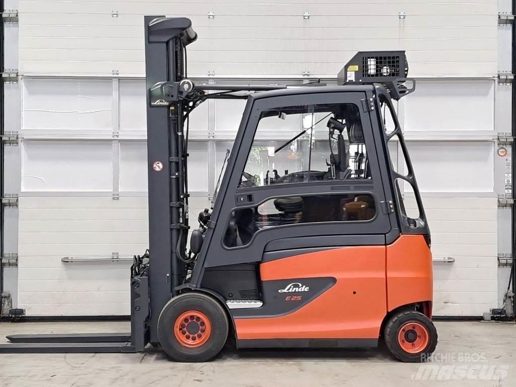 Linde E25HL-01/600 El gaffeltrucks