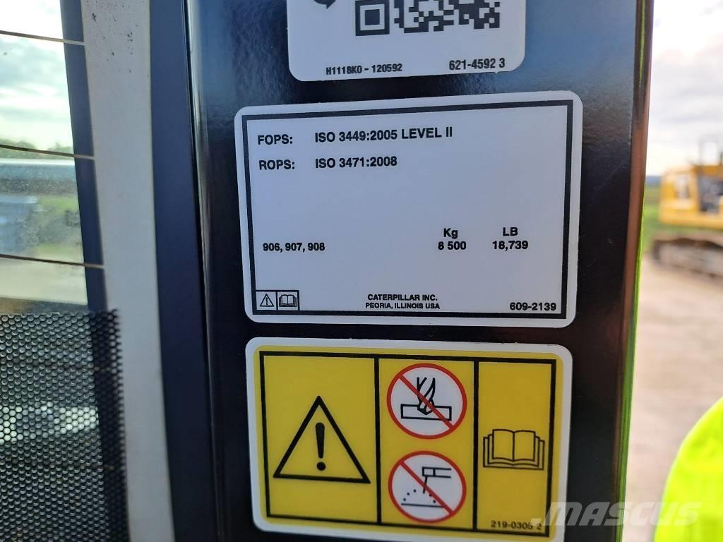 CAT 906 (Bucket+Forks) Læssemaskiner på hjul