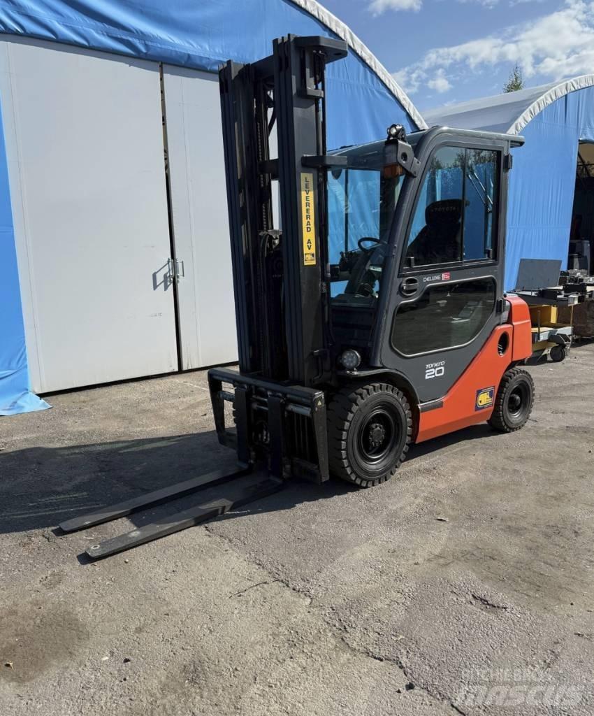 Toyota truck 8 FDF20 Diesel gaffeltrucks