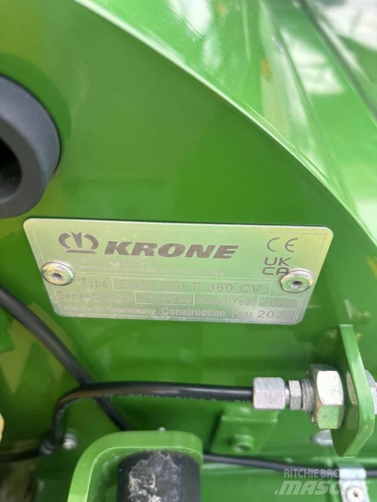 Krone F 360CV Kombihøstere