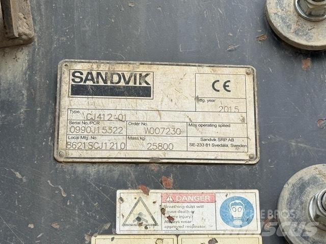 Sandvik CJ 412 Mobile knusere