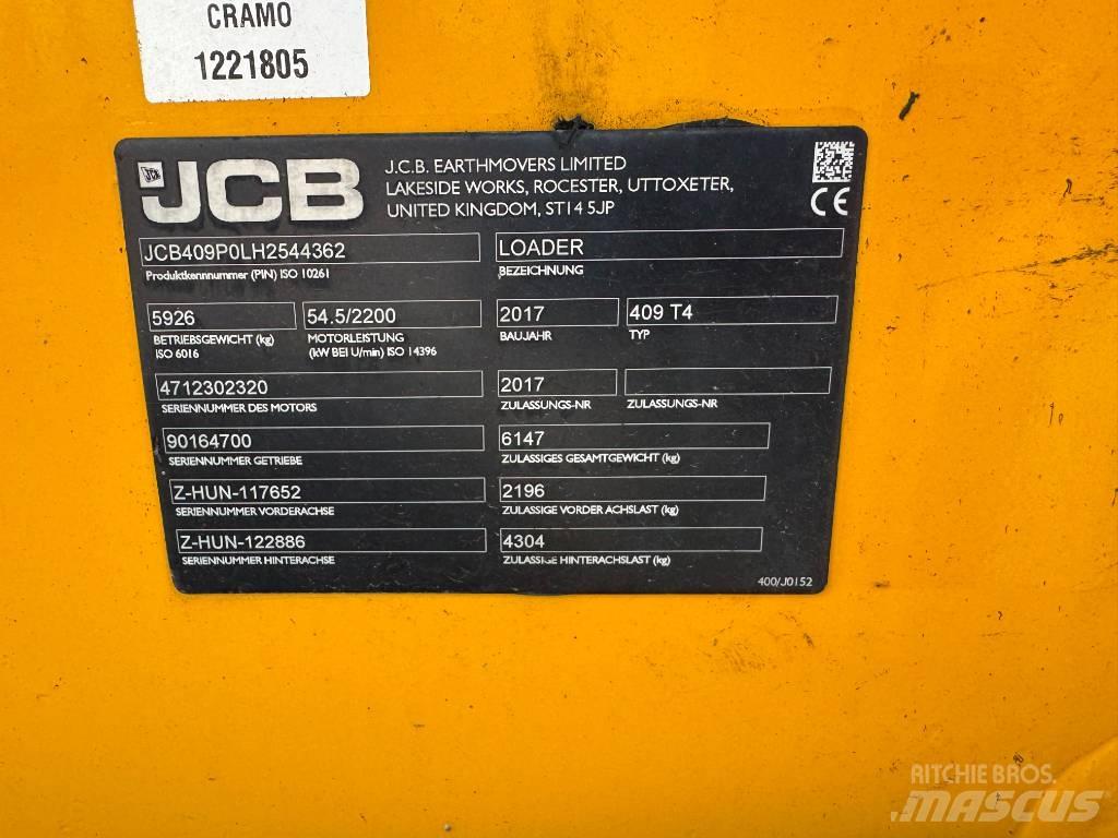 JCB 409 Læssemaskiner på hjul