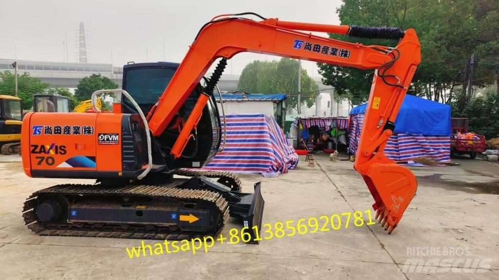 Hitachi ZX 70 Minigravemaskiner