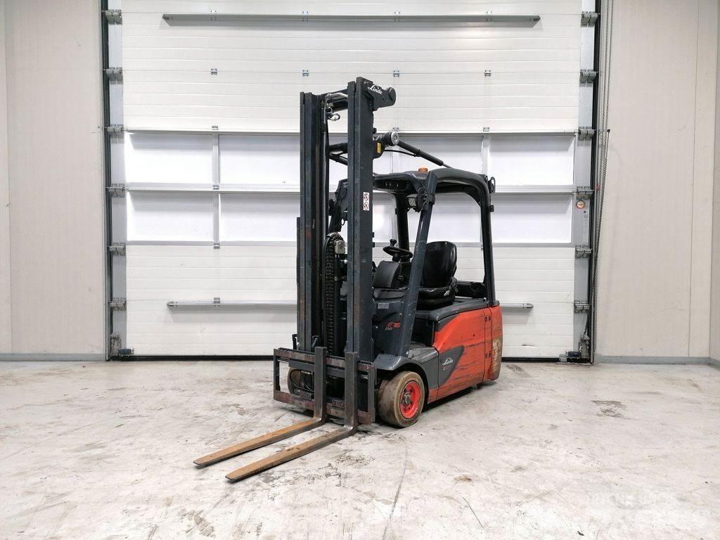 Linde E16L-02 El gaffeltrucks