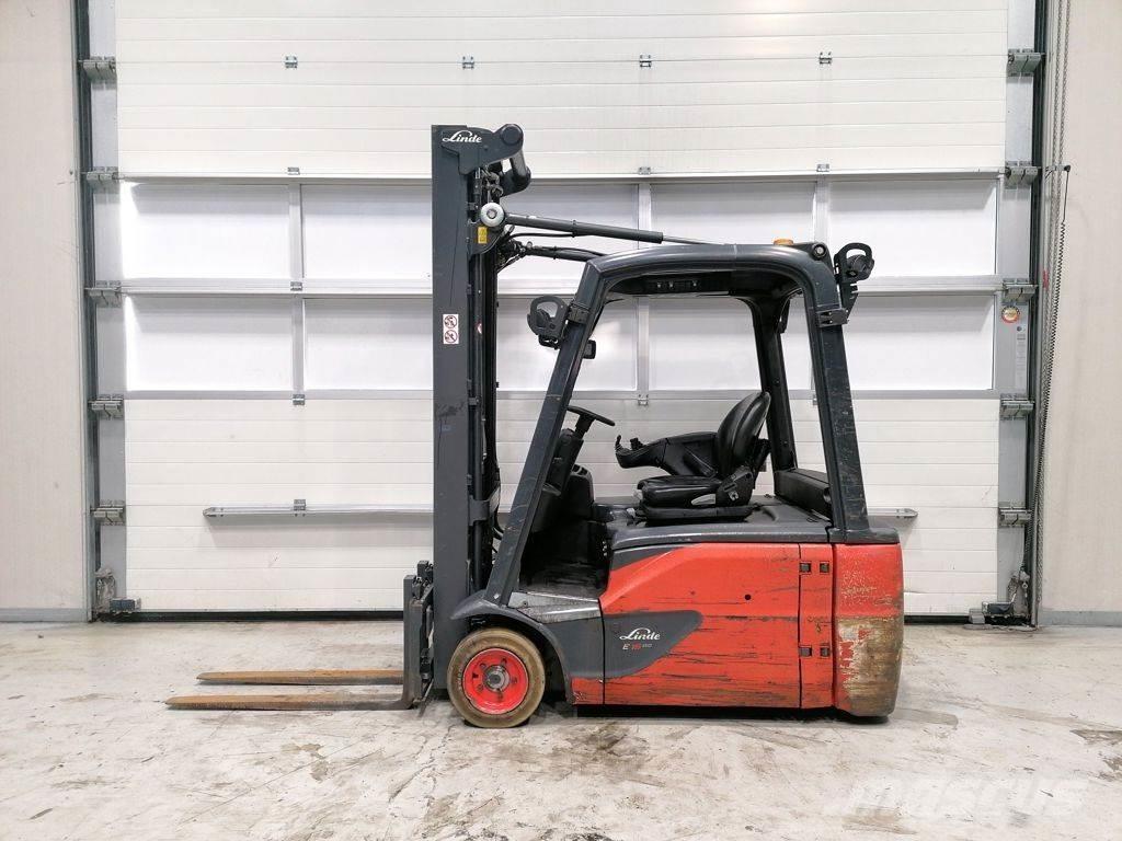 Linde E16L-02 El gaffeltrucks