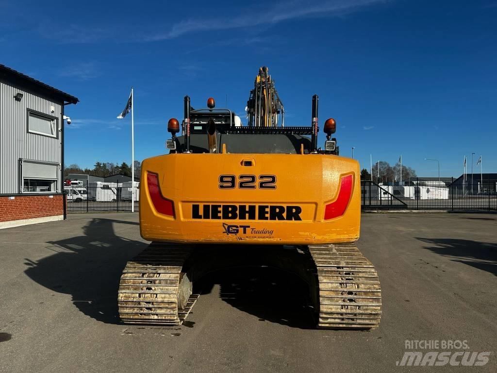 Liebherr 922 Gravemaskiner på larvebånd