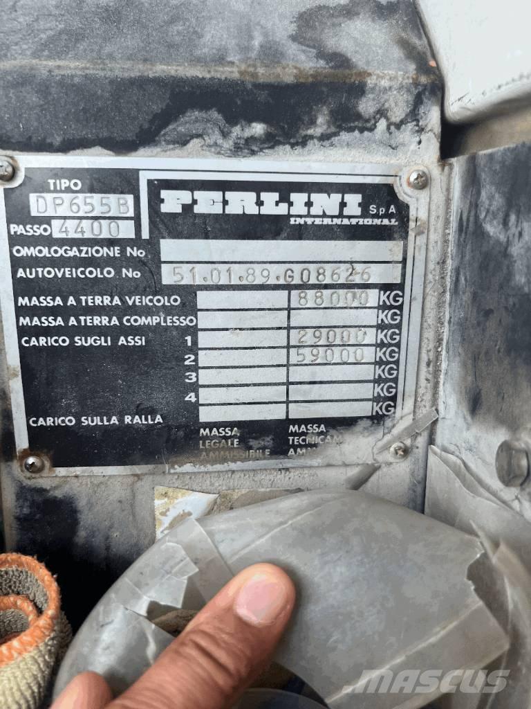 Perlini DP655B Knækstyrede dumpere